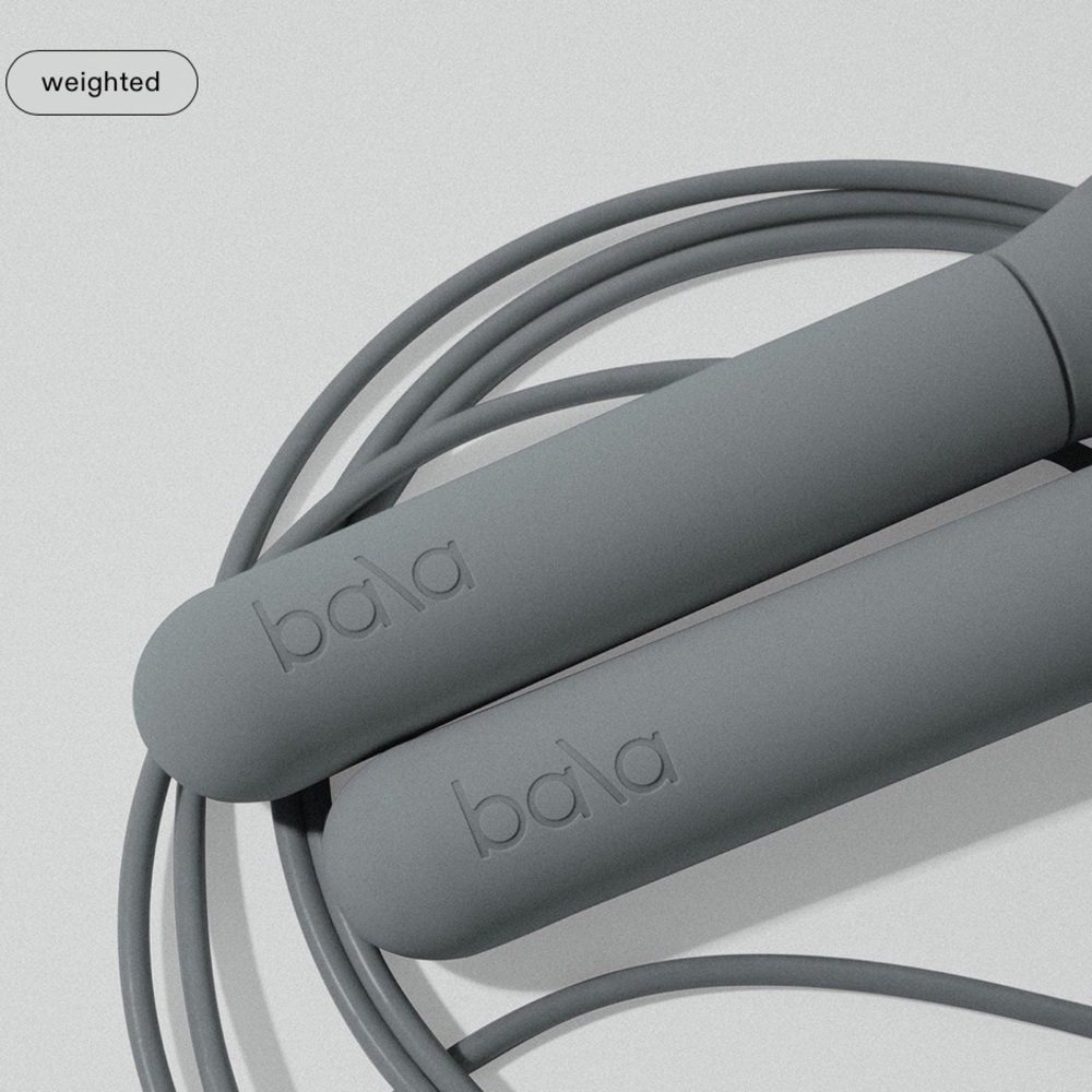 Bala The Jump Rope NWT Charcoal